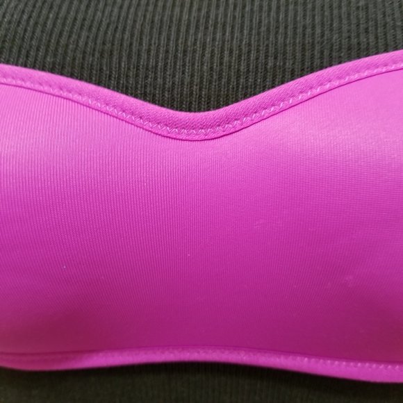 Victoria's Secret PINK bra 32B Multi-Way Bandeau no wire strapless convertible - Picture 8 of 14